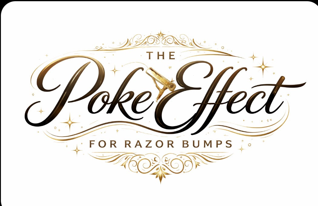 The Poke Effect for razor bumps